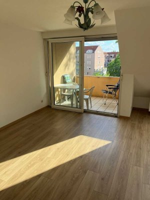 Frisch renovierte 3-Zimmer-Wohnung mit Balkon