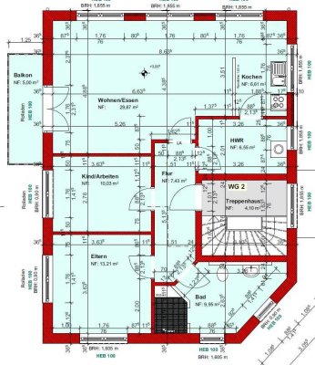 Moderne 3-Zimmer-Wohnung (BJ 2019) | Energieklasse A+ | 85,65 m² | Balkon | Stellplatz inklusive