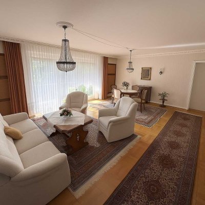 Geräumige teilmöblierte 3-Zi Wohnung mit TG-Stellplatz, Balkon und 2 Bädern in Bad Schwartau