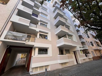 Charlottenburg: Eislebener Str: VERMIETETE 4-Zi-Whg, 92m² - 4.OG + SÜD-Loggia - kündbar in 9 Monaten