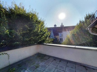 Südterrasse über den Dächern der Altstadt