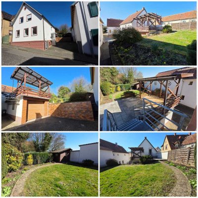 Einziehen und Wohlfühlen. 2021 renoviertes Einfamilienhaus mit Hof, Garten, Pergola u. Garage