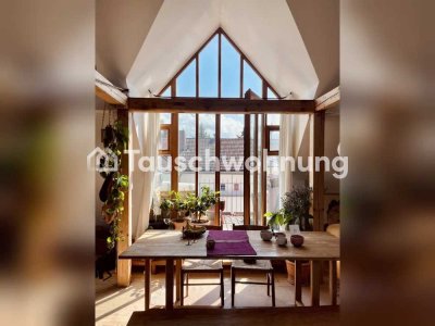 Tauschwohnung: Altbaumaisonette 3-Zimmer 97qm + 2 Balkone + Gartenzugang