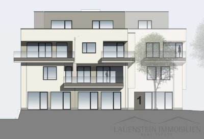 Neubau-Erstbezug - moderne Penthouse-Wohnung mit 2 Balkonen und TG-Stellplatz