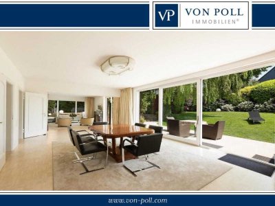 Exklusive Gartenresidenz mit außergewöhnlichem Raumangebot in erster Rheinlage