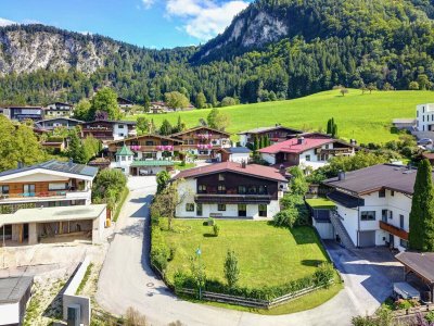 Tiroler Landhaus mit Seeblick auf den schönen Thiersee bei Kufstein