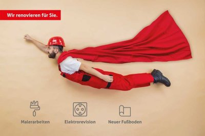 Wir renovieren! Gemütliche 4-Zimmer-Erdgeschosswohnung in Rostock-Evershagen