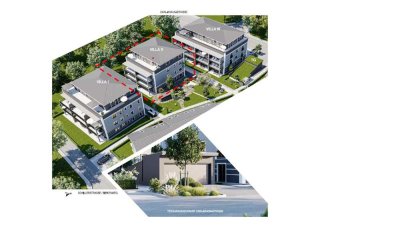 Sehr hochwertige 3-Zimmer Wohnung Nähe Chiemsee zu vermieten