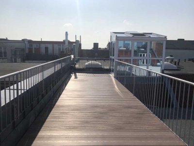 Luxuriöses Penthouse mit 3 Zimmern und großer Dachterrasse + Balkon, Prenzlauer Berg (Kollwitzkiez)