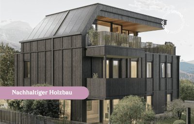 3-Zimmer-Neubau-Erdgeschosswohnung 107 m² mit 76 m² Privatgarten und 23 m² Terasse