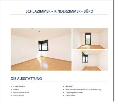 Helle 4-Zimmer Wohnung mit Balkon in Putzbrunn