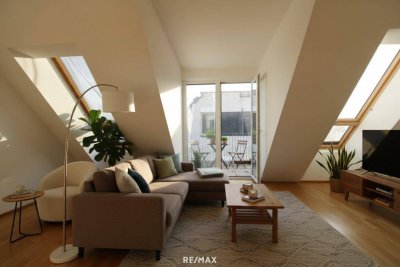 Ideales Vorsorgeprojekt in 1100, Rustenfeld | 2-Zimmer-Dachgeschosswohnung mit Terrasse