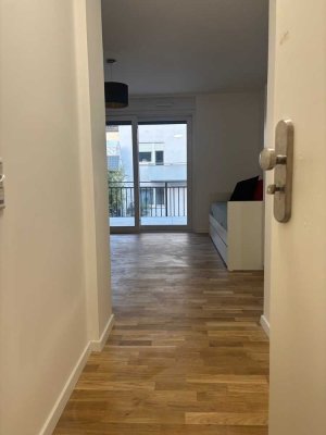 Helles, Neubau-Appartement mit Balkon - möbliert, Toplage Mannheim Schwetzingerstadt