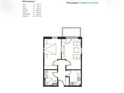 Tauschwohnung: Moderne 2 Raumwohnung in zentralster Lage