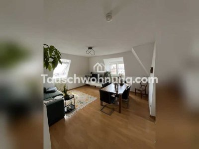 Tauschwohnung: Sehr helle 3Z Dachgeschosswohnung direkt am EG