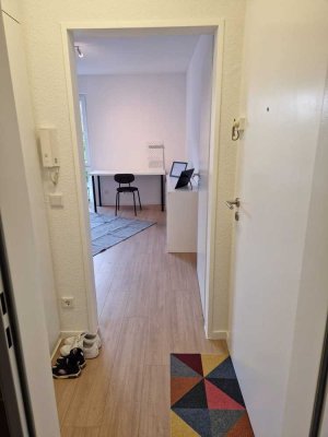 Exklusive, frisch renovierte, möbilierte 1,5-Zimmer-Wohnung in Münster