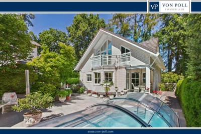 Gepflegtes Einfamilienhaus mit 4 Zimmern, Pool, Sauna und Vollkeller - in begehrter Lage von Wildau