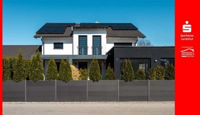 Modernes Traumhaus mit luxuriösem Anbau und Salzwasserpool