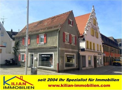 KILIAN IMMOBILIEN!  EFH MIT 65 M² IN ROTH!  DERZEITIGE NUTZUNG ALS FRISEURSALON !  3 STELLPLÄTZE!