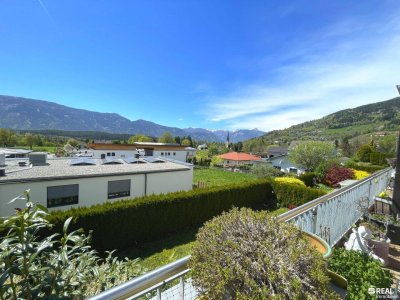 Moderne Terrassenwohnung oberhalb von Seeboden - großzügige Panoramaterrasse!