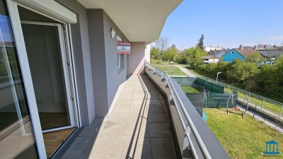 Geförderte Genossenschaftswohnung im 1. Liftstock mit Loggia &amp; Tiefgaragenparkplatz