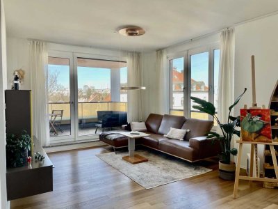 Möblierte moderne Penthouse-Wohnung nahe Schwabing mit Klimaanlage (2 Jahre befristet)