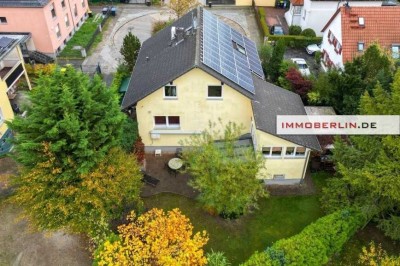 IMMOBERLIN.DE - Sehr attraktives Haus mit Westgarten & Garage in familienfreundlicher Lage