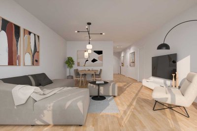 2-Zimmer Neubauwohnung mit Balkon und EBK in Fürth