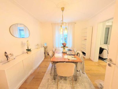 *Ab Oktober zu haben: Wunderschöne, toll ausgestattete EG-Dreizimmerwohnung mit Einbauküche*