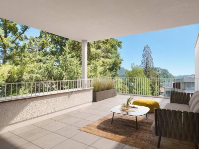 4-Zimmer-Dachgeschosswohnung mit Penthouse-Charakter | Top 23