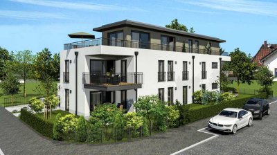 Erdgeschosswohnung mit Süd-West Terrasse