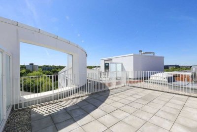 IPANEMA - Penthouse-Maisonette mit 30 qm Dachterrasse und unverbautem Blick