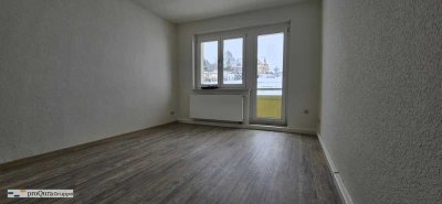 frisch renovierte 1-Zimmer-Wohnung mit Balkon in Amt Creuzburg