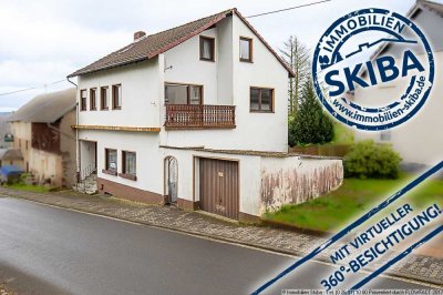 Familienfreundliches Wohnhaus mit pflegeleichtem Grundstück im Eifelhöhenort Hoffeld