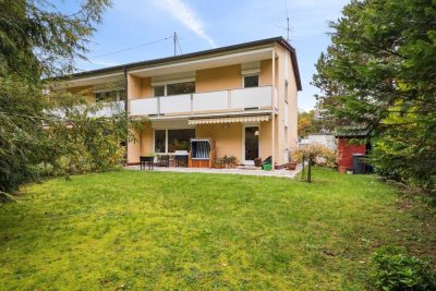 **Familienfreundliche Doppelhaushälfte mit idyllischem Garten in ruhiger Ottobrunn-Toplage**