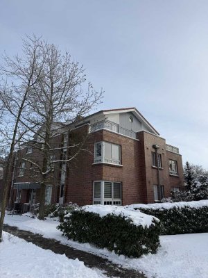 Ruhiges Wohnen im Quartier "Bloherfelder Anger" mit Blick von oben ins Grüne..