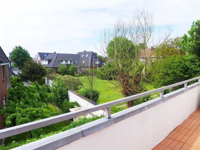 Maisonette-Wohnung mit SÜD-Balkon und Blick ins Grüne