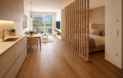 Ideal eingeteilte 1-Zimmer Terrassenwohnung zur Miete (Top B2.06)