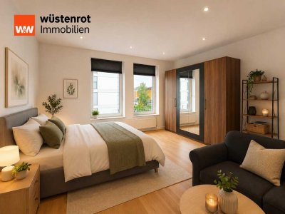 Attraktive 3-Zimmer-Wohnung in Düsseldorf mit Balkon  - modern, lichtdurchflutet & ideal aufgeteilt