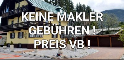 EINFAMILIENHAUS MIT 5 SEPARATE WOHNUNGEN UND 6 GARAGEN IN SEEFELDER BESTLAGE.