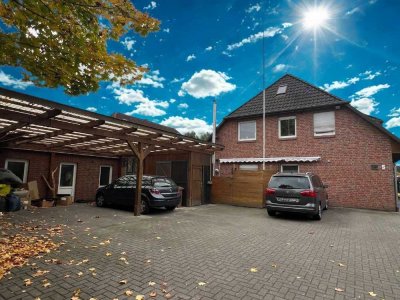 Helle 3-Zimmer-Maisonette mit Balkon und Carport in ruhiger Lage von Sandkrug
