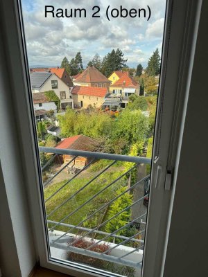 Helle 4 Zimmer Maisonette-Wohnung mit großem Balkon und Weitblick über Waldsee