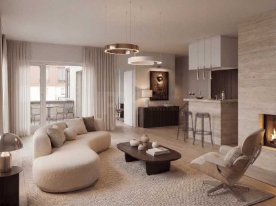 Hafencity Penthouse mit Elbblick über 2 Ebenen und exklusivem Wellnessbereich