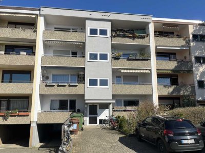 Gepflegte 2-Zimmer-Wohnung mit Balkon in Dossenheim