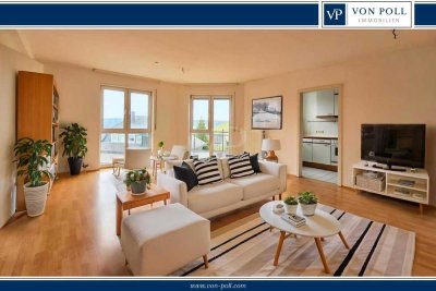 Lichtdurchflutete 3-Zimmerwohnung in beliebter Lage von Usingen mit Balkon, tollem Blick und Stpl.
