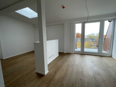 Moderne 3-Zimmer Neubau-Dachgeschosswohnung mit Balkon in Hamburg-Lurup