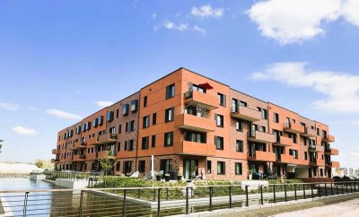 !!! Mainz Zollhafen - Leben am Wasser - funktionales 1-Zi-Apartment mit Balkon !!!