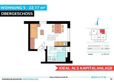 �**5% AfA** Moderne 1-Zimmer-Wohnung mit Weitblick � – Ideal für Kapitalanleger l 5