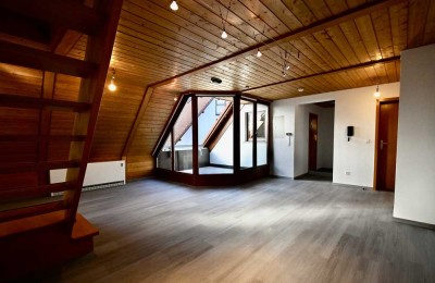 Stadtnahe 4-Zimmer-Dachgeschosswohnung in Tiengen