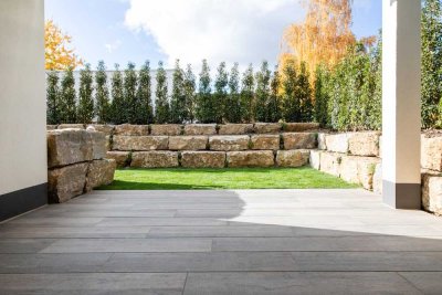 Moderne 2-Zimmer-Wohnung mit eigenem Gartenanteil in Rheinnähe - ruhig gelegen in Niederkassel-Ort